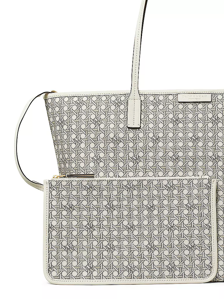 TORY BURCH Tasche - Shopper creme