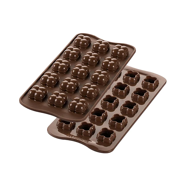 Moule 3D en silicone Choco game Silikomart
