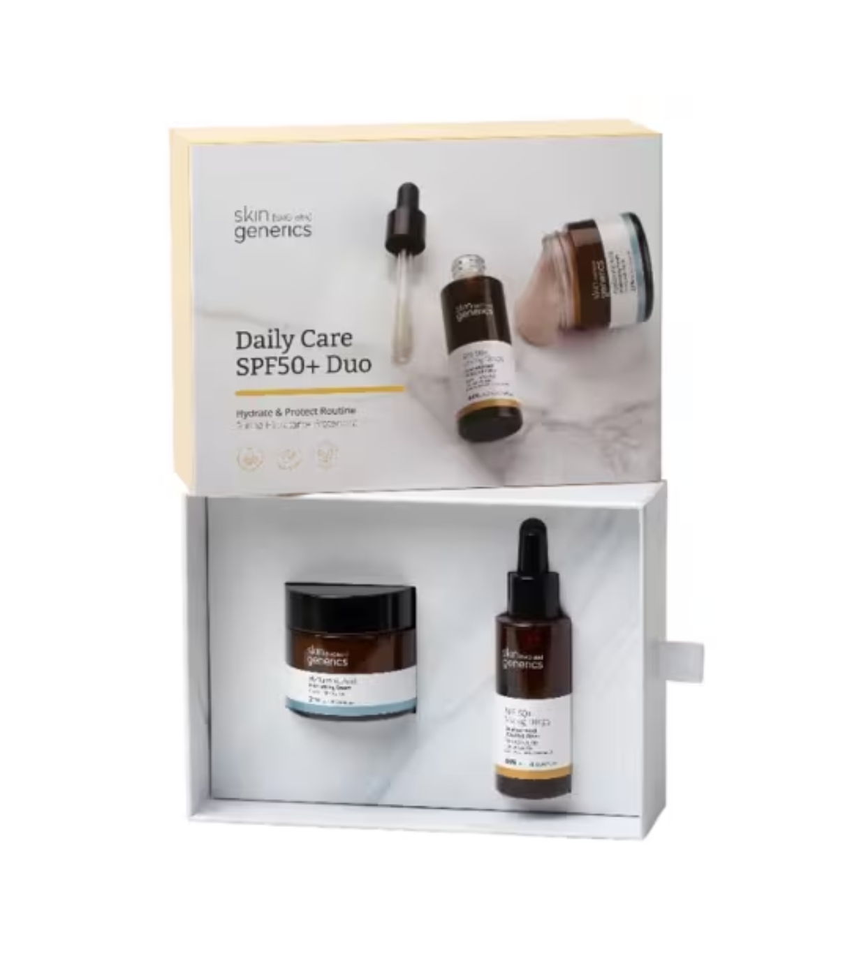 Skin Generics - Duo Hidratante Protetor Daily Care SPF50+ Duo
