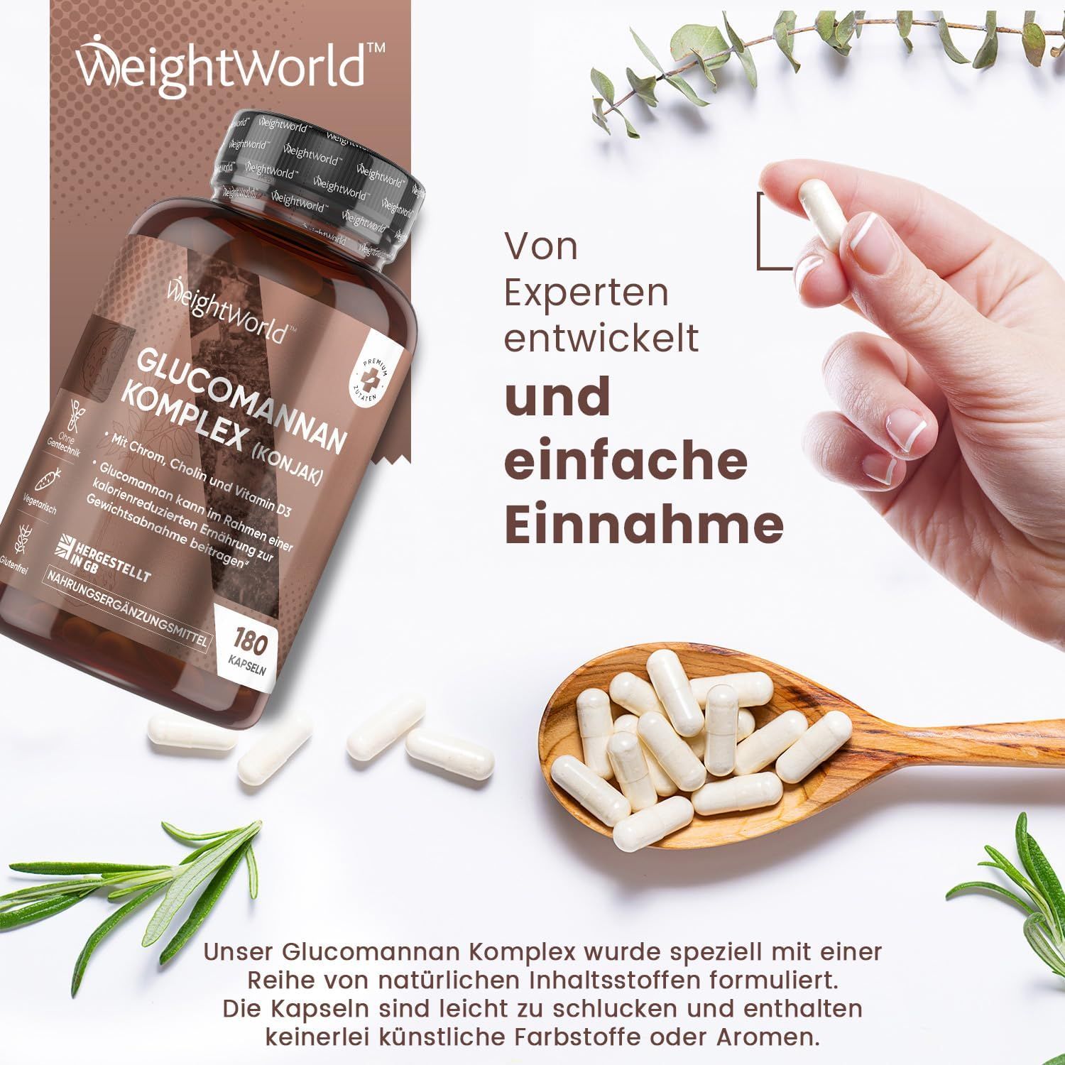 WeightWorld Glucomannan Komplex - Konjak