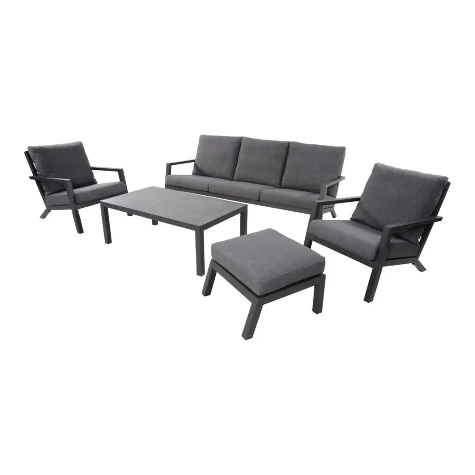 Les - Loungebank Down Town - grijs