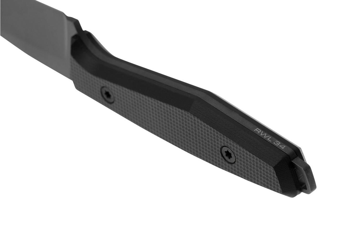 Boker Daily Knives AK1, 130502 Black Reverse Tanto Black G10, vaststaand mes