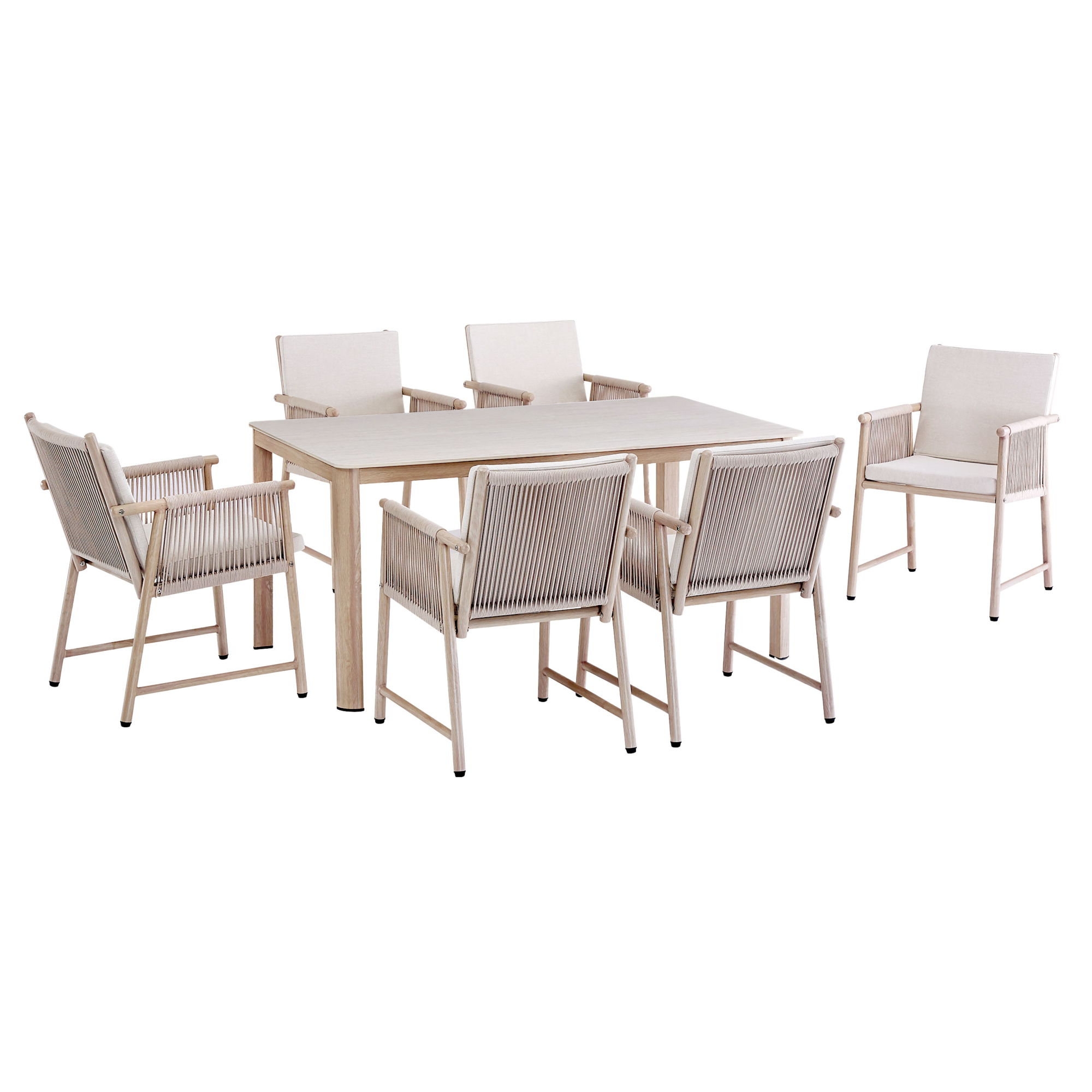 Kick tuinset Sia 6 zits - beige