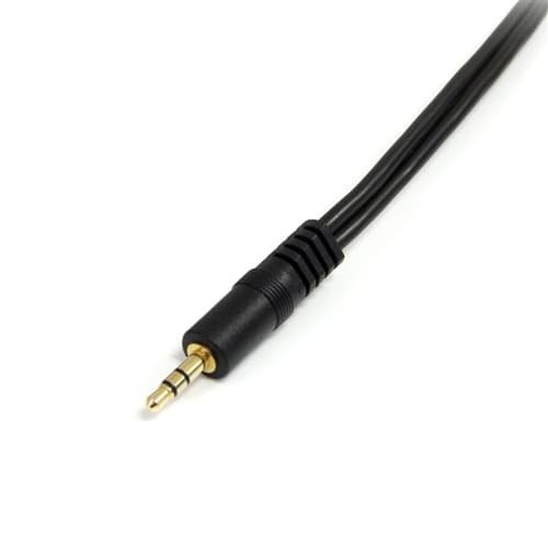 StarTech.com MUY1MFF, 3.5mm, Hanstik, 2 x 3.5mm, Hunstik, 0,15 m, Sort