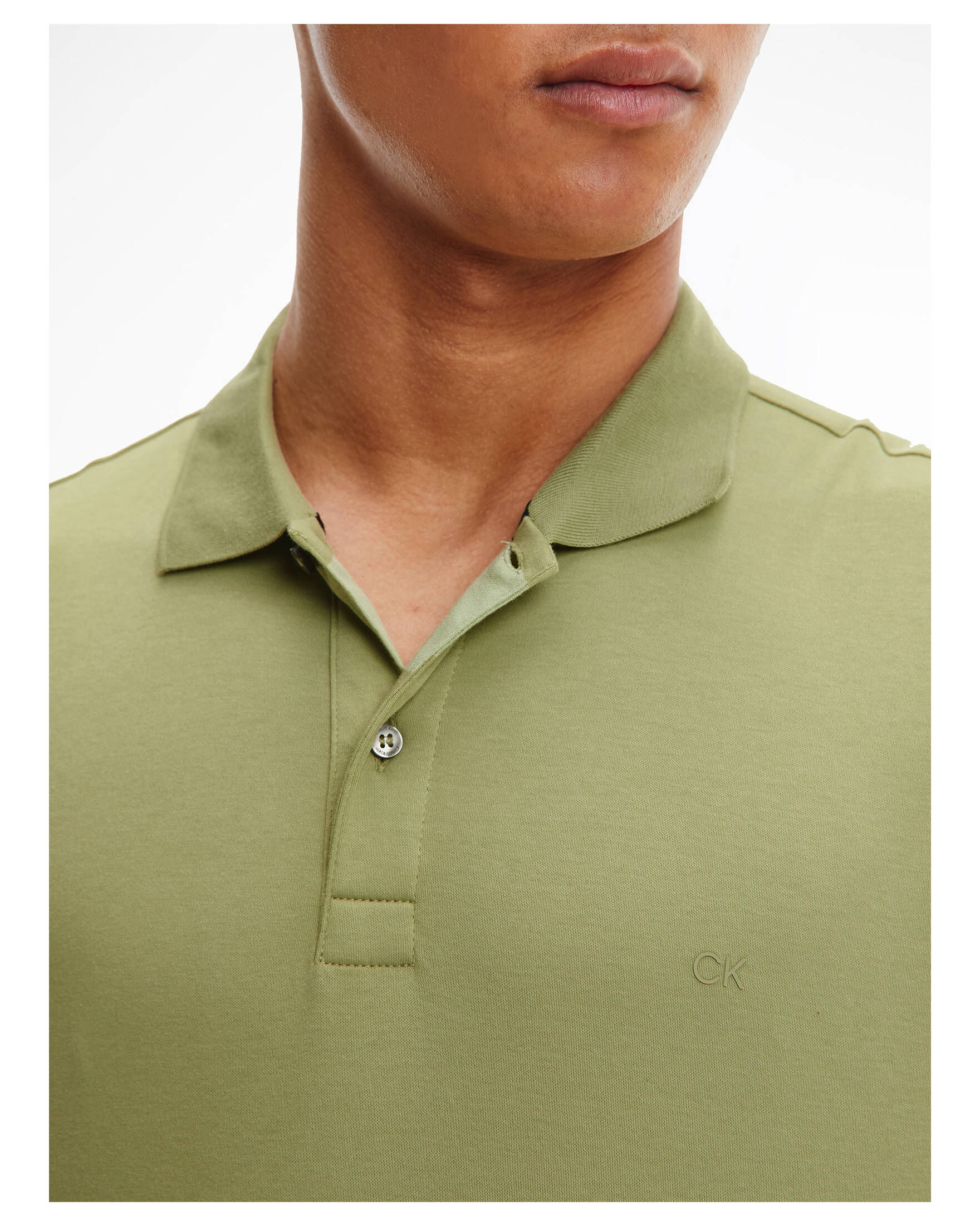 CALVIN KLEIN| Herren Poloshirt LIQUID TOUCH  SLIM POLO Slim Fit
