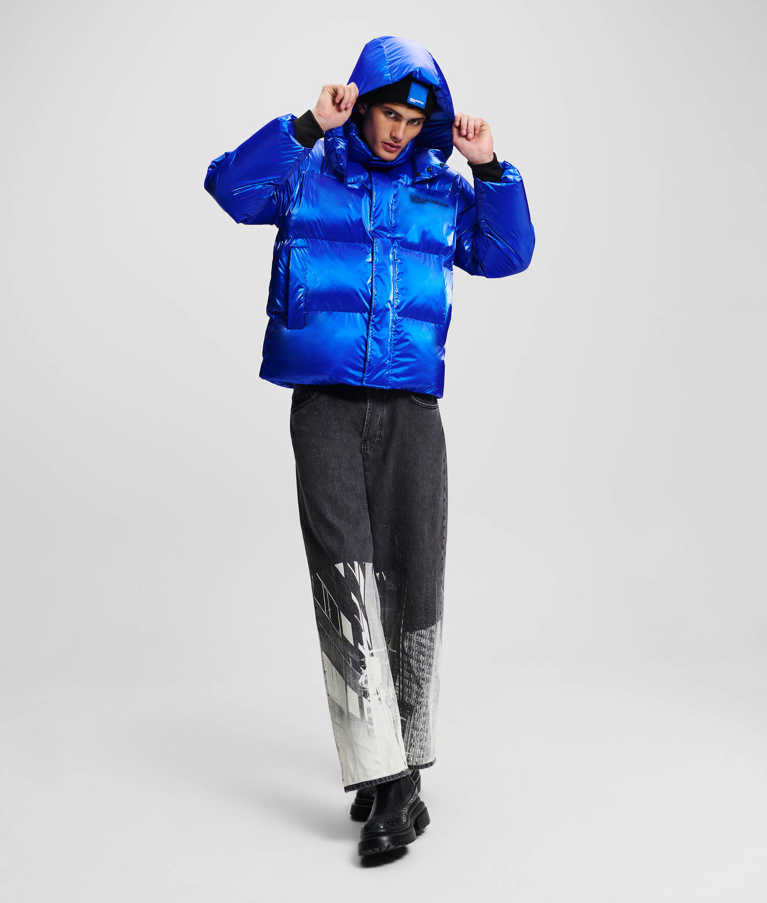 VESTE MATELASSÉE BRILLANTE KLJ
