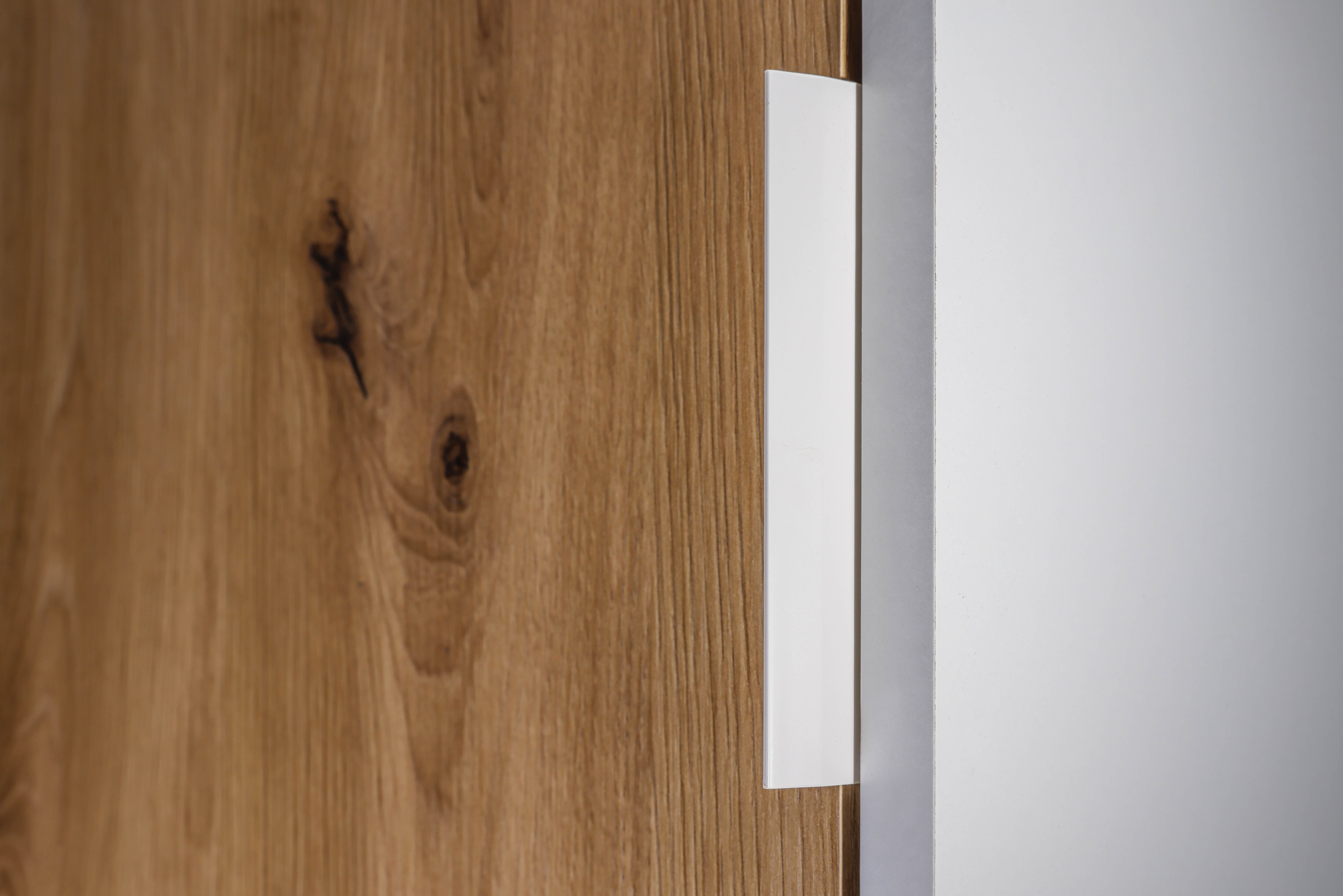 Inter Link Sideboard Pepeto - Weiss und Eiche Artisan Nachbildung - versch. Farben