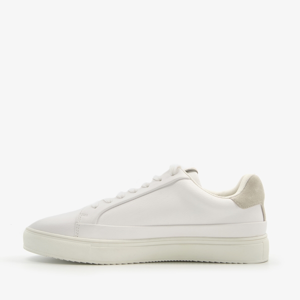 Blue Box lage heren sneakers met beige detail