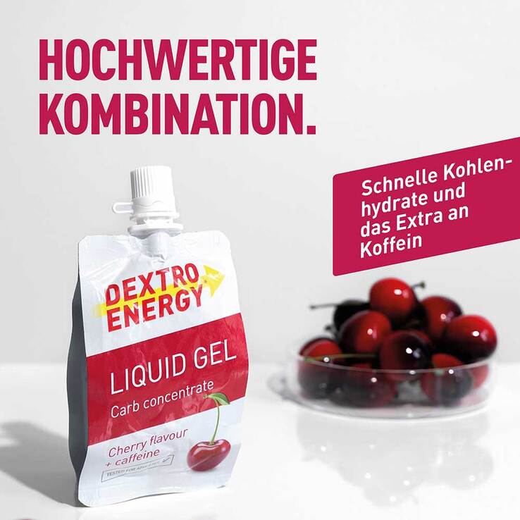 Dextro Energy Sports Nutr.Liquid Gel Cherry, 60 ml