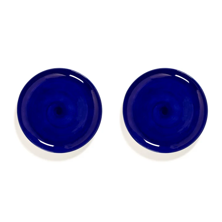Serax - Feast Teller, Ø 22,5 cm, dunkelblau (2er-Set)