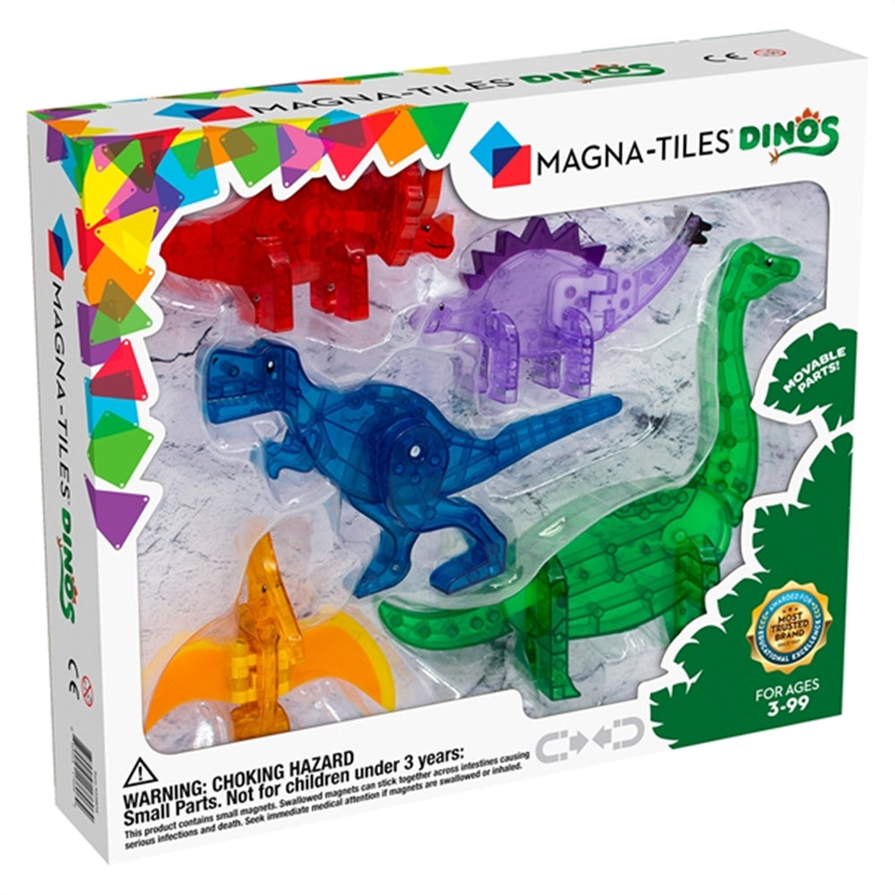 Køb Magna-Tiles® Dinos - 5 Dinoer