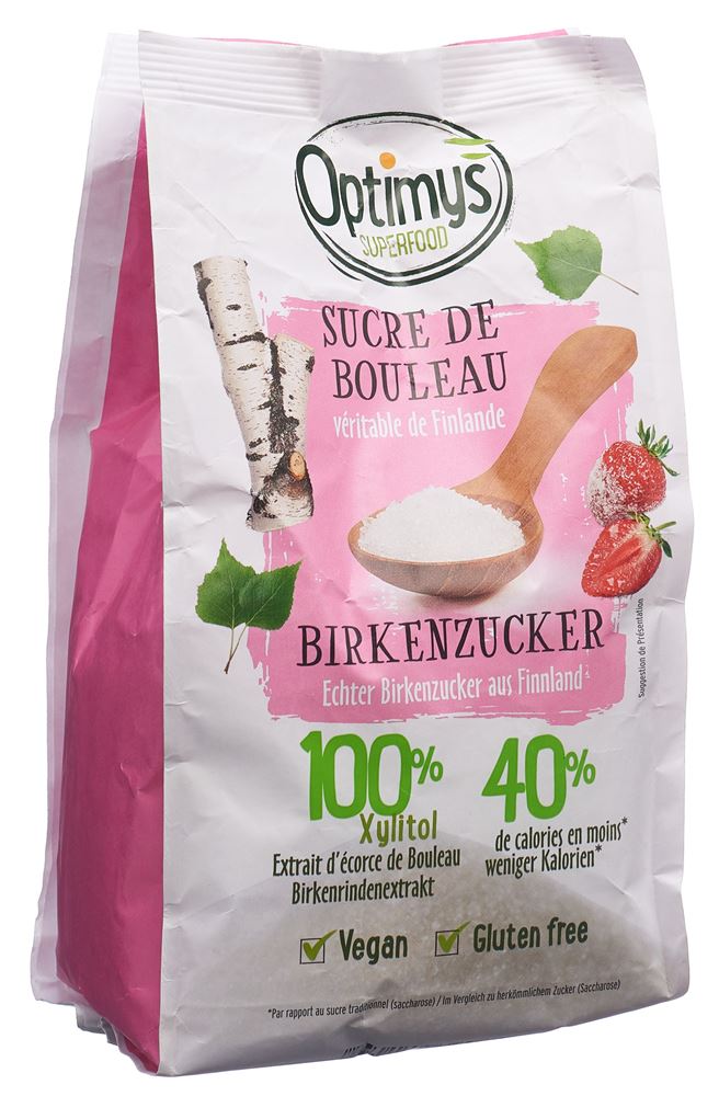 OPTIMYS Birkenzucker Xylitol Btl 1 kg