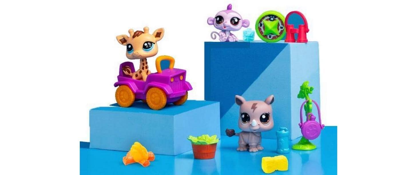 Spielfigurenset Littlest Pet Shop – Safari SetSafari-Spielset