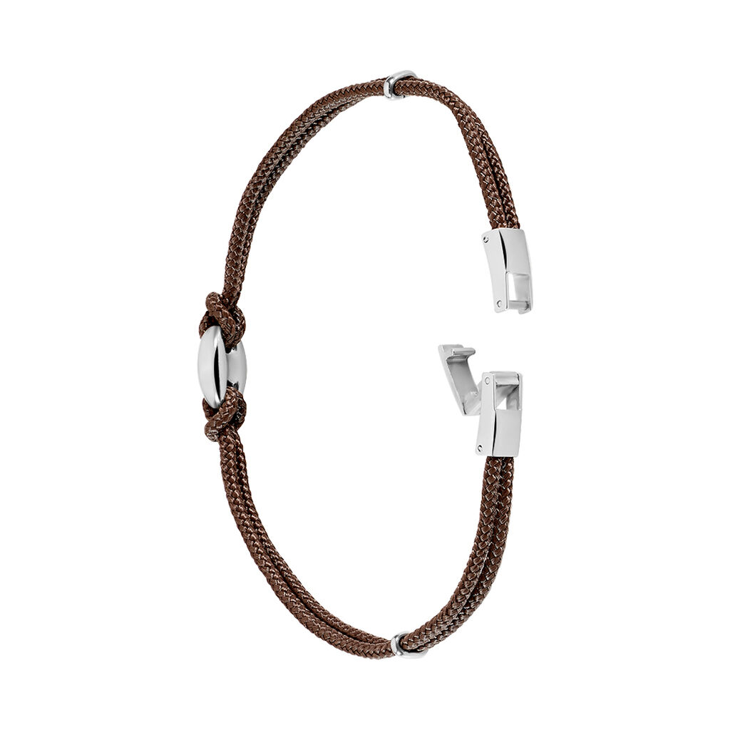 Bracelet Fabrice Acier Blanc