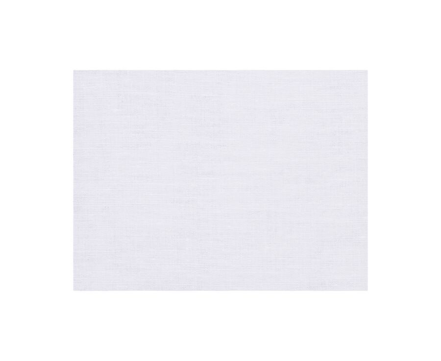 Chemise tunique coton lin blanche - VALBERT