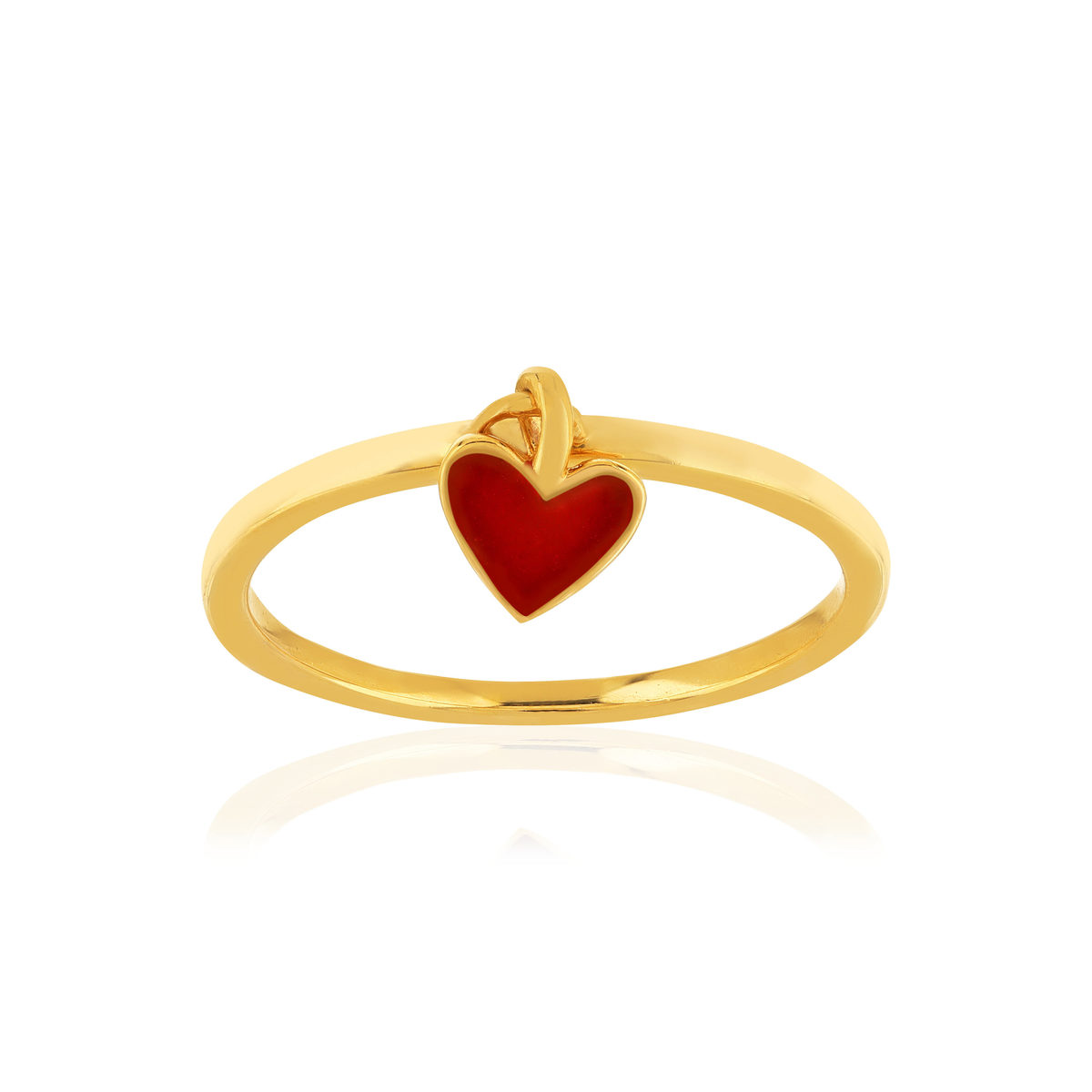 Bague plaqué or laque