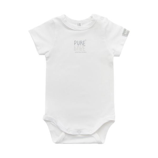 Bamboom Romper Pure Wit 12 Mnd