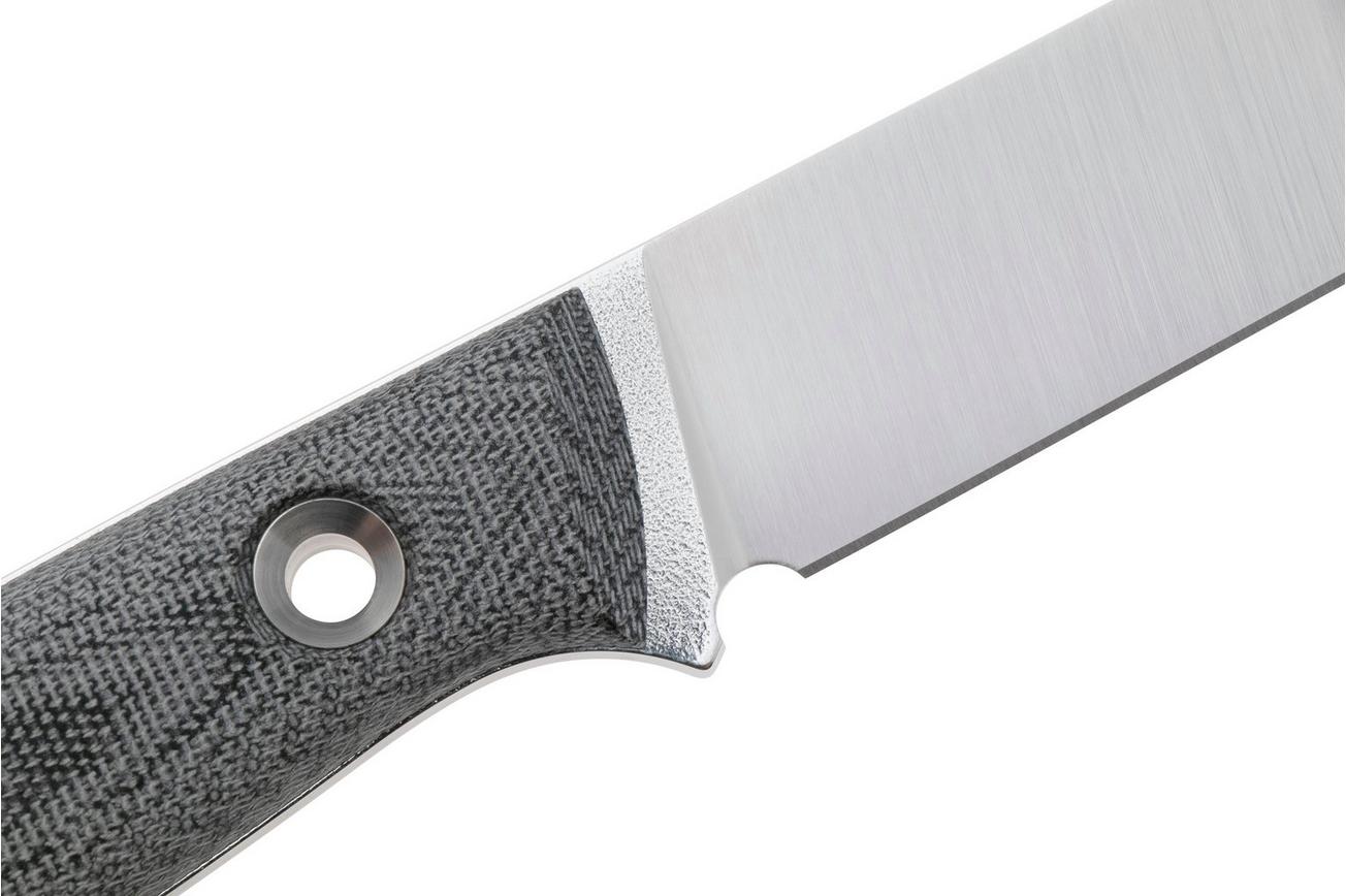 TRC Knives This Is Freedom, Black Canvas Micarta, vaststaand mes