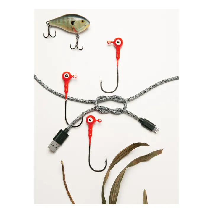 Le Cord Câble en filet de pêche recyclé - 2mètres | Vert