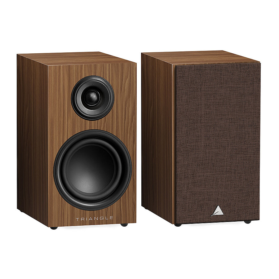 Denon HEOS Amp HS2 + Triangle Elara LN01 Chêne avec double grille