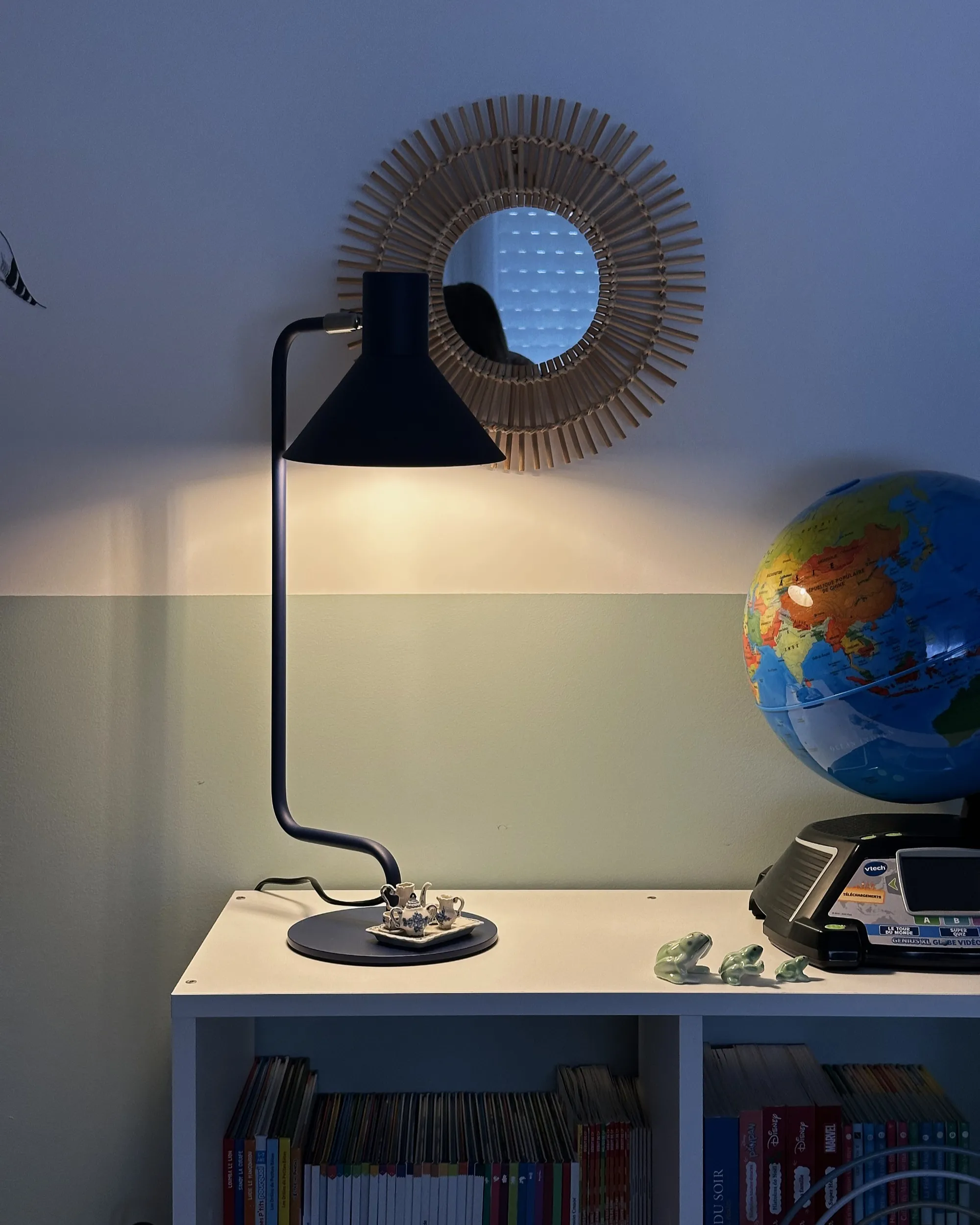 Bureaulamp RIMAVA verstelbaar Metaal Blauw