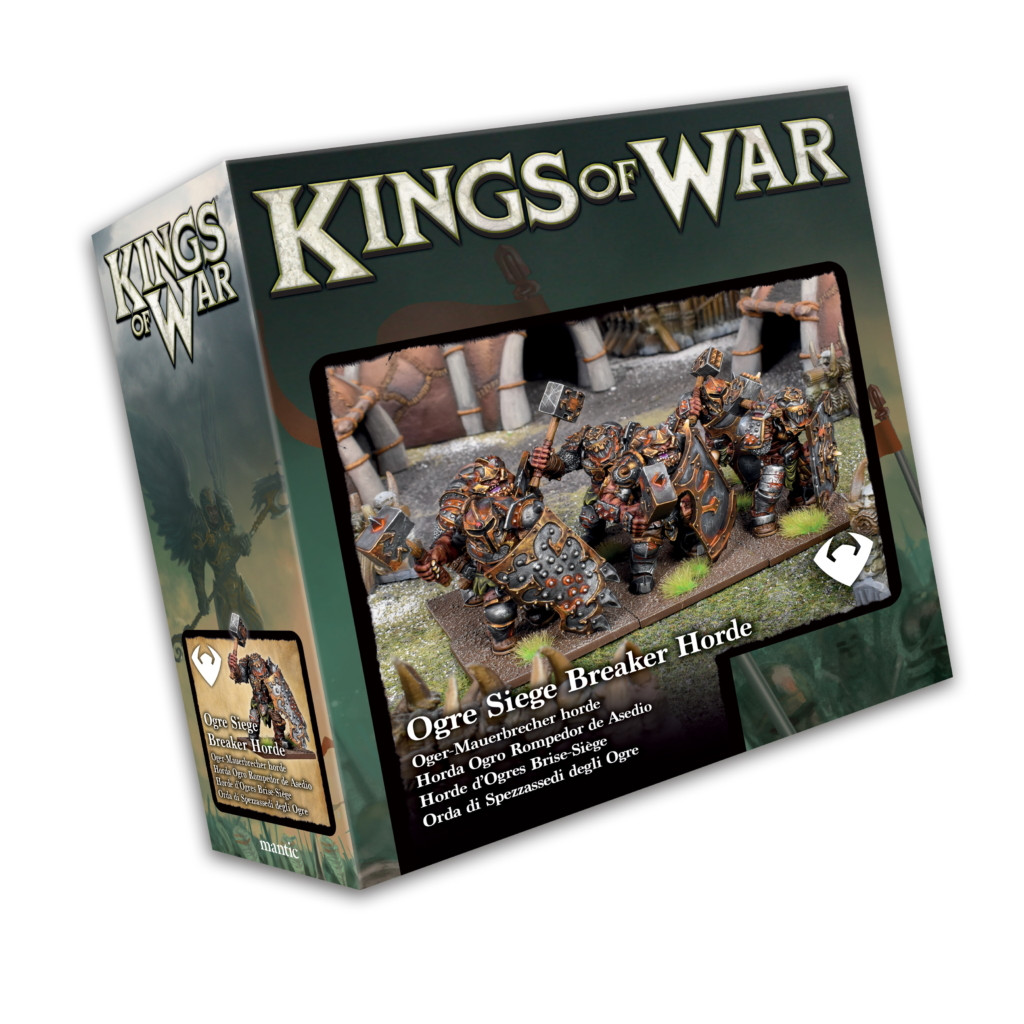 Kings of War - Ogre Siege Breaker Horde