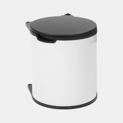 Inbouwemmer Built-In Bin, 15 liter - White