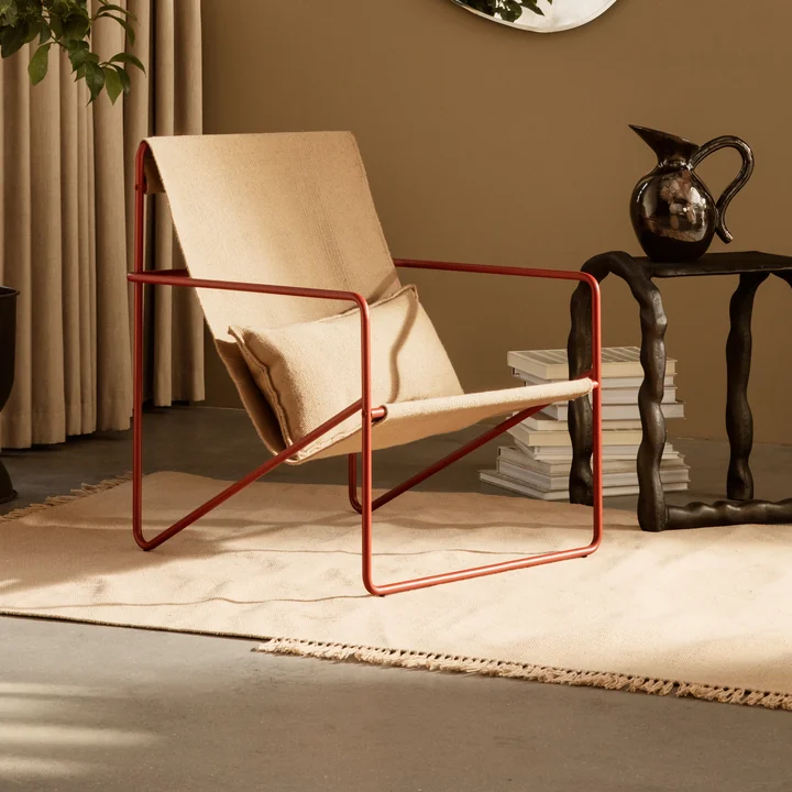 Ferm Living - Desert Kissen, olive