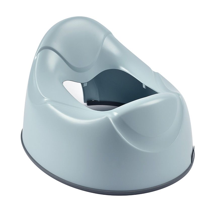 Pot d'apprentissage ergonomique - Green Blue - Ecru