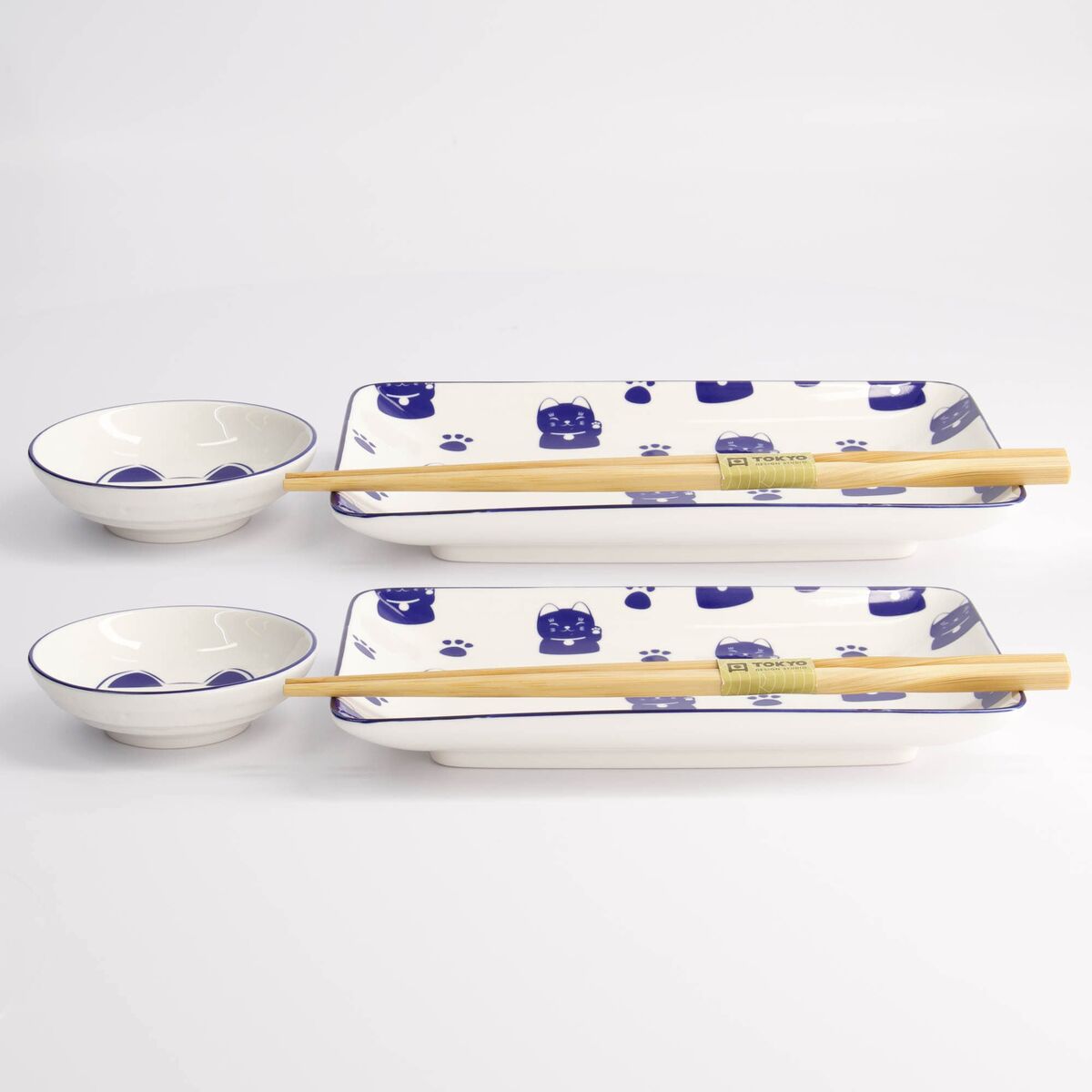 Kawaii Blue Maneko gavesett