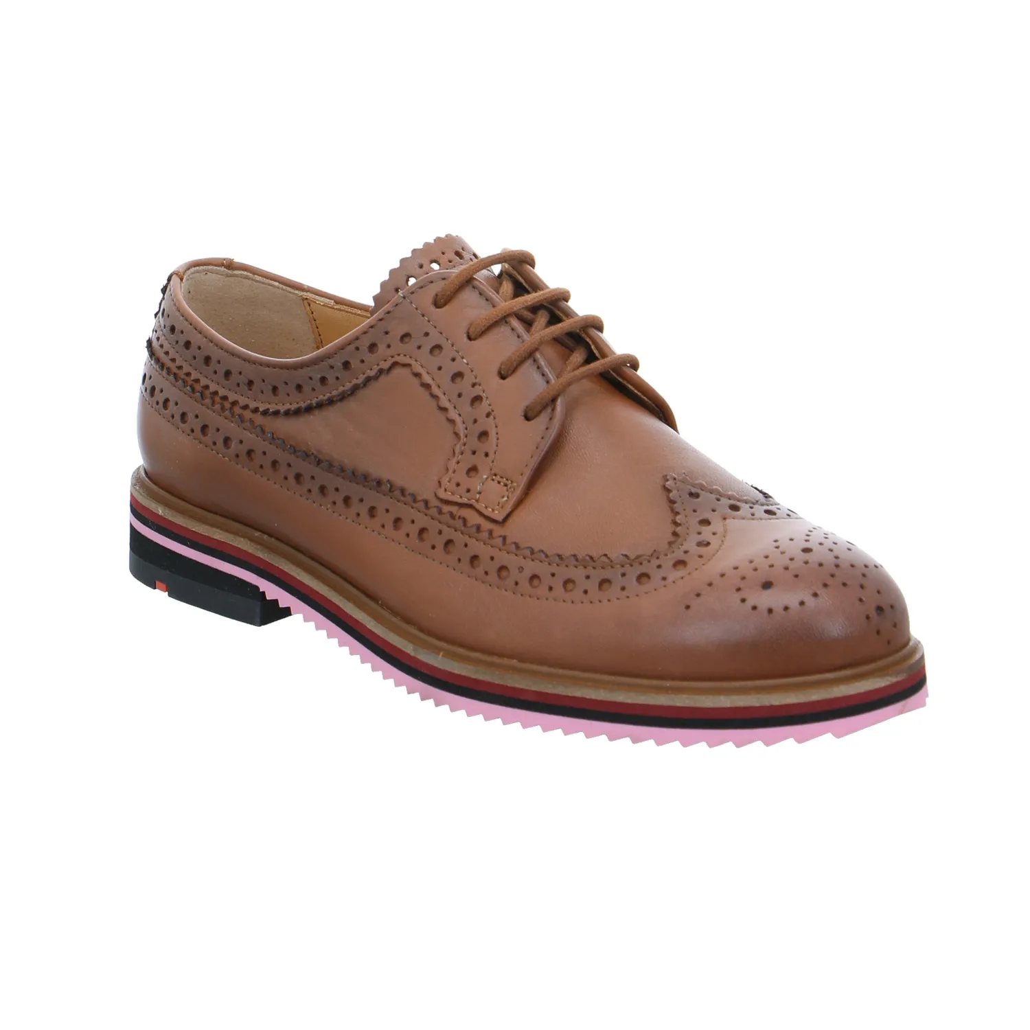 LLOYD Schnürschuh Cognac Leder