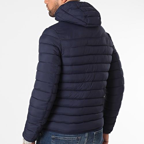 Doudoune Capuche Vessen 40410 Bleu Marine