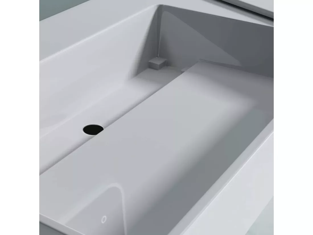Vasque En Conglomérat Rea Archi 75 White