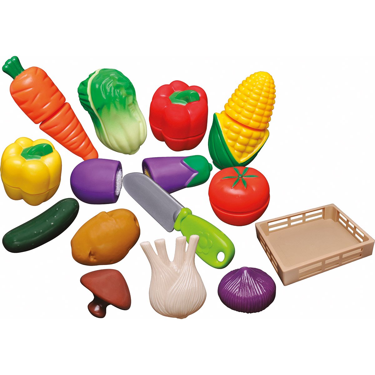 Cagette de légumes à découper