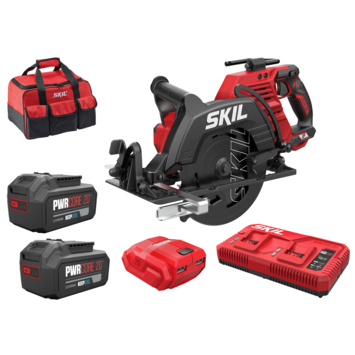 SKIL 20V cirkelzaag 3572EA XP brushless 66mm incl. 2x 4,0Ah accu   snellader