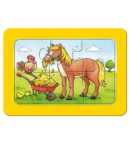 Ravensburger Puzzlespiel - My First - 3x6 Teile - Animal Friends