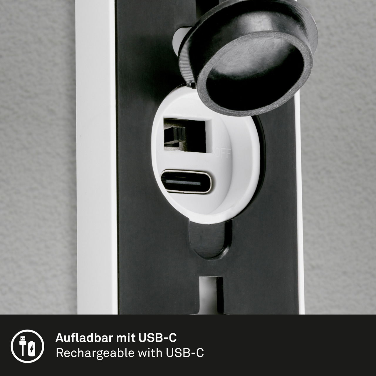Briloner Akku-Außenwandleuchte