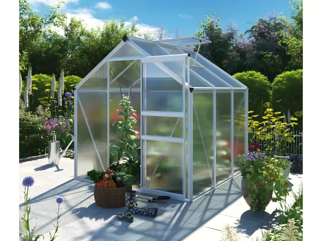 Serre jardin polycarbonate 