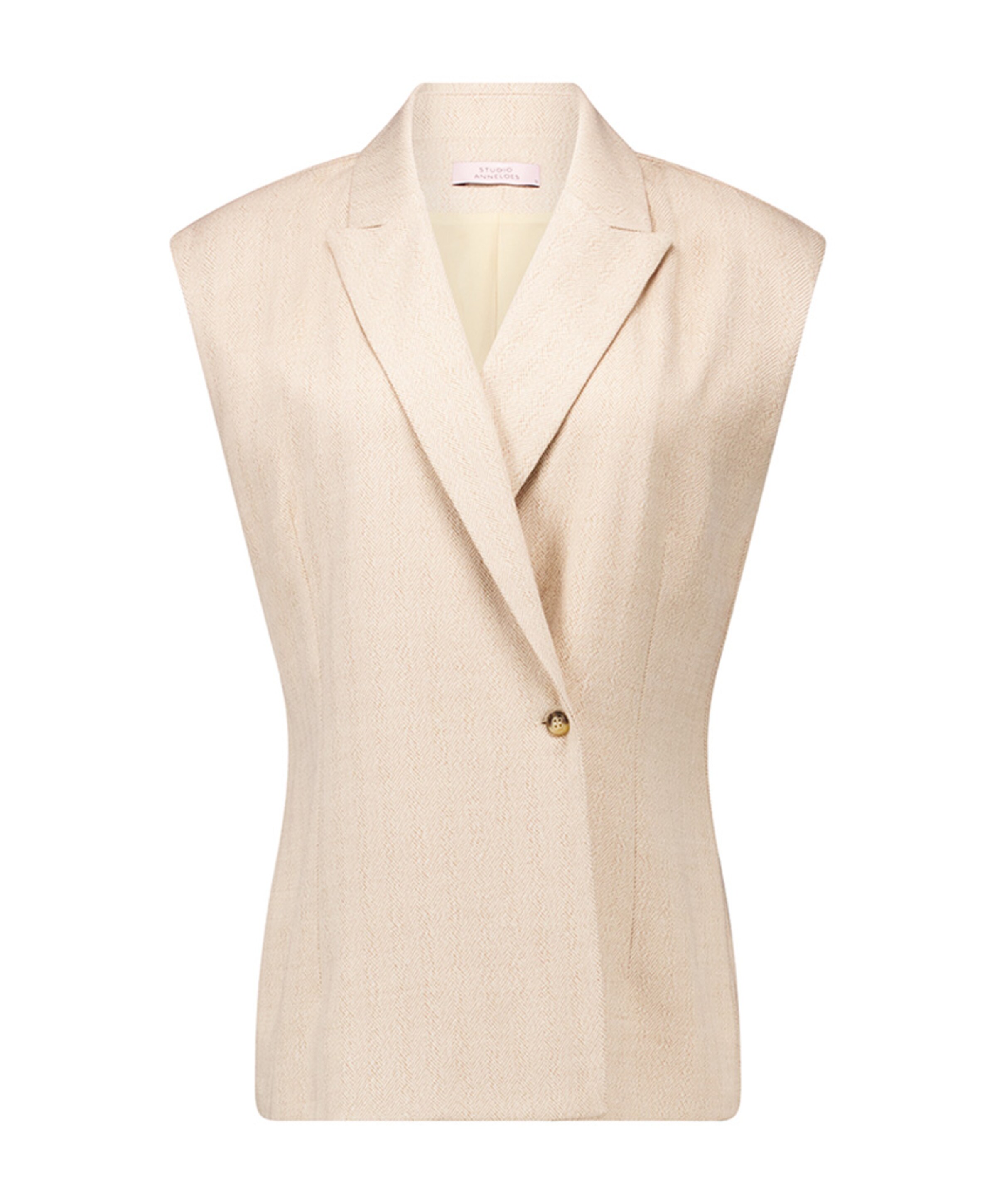 Studio Anneloes Dames gilet beige