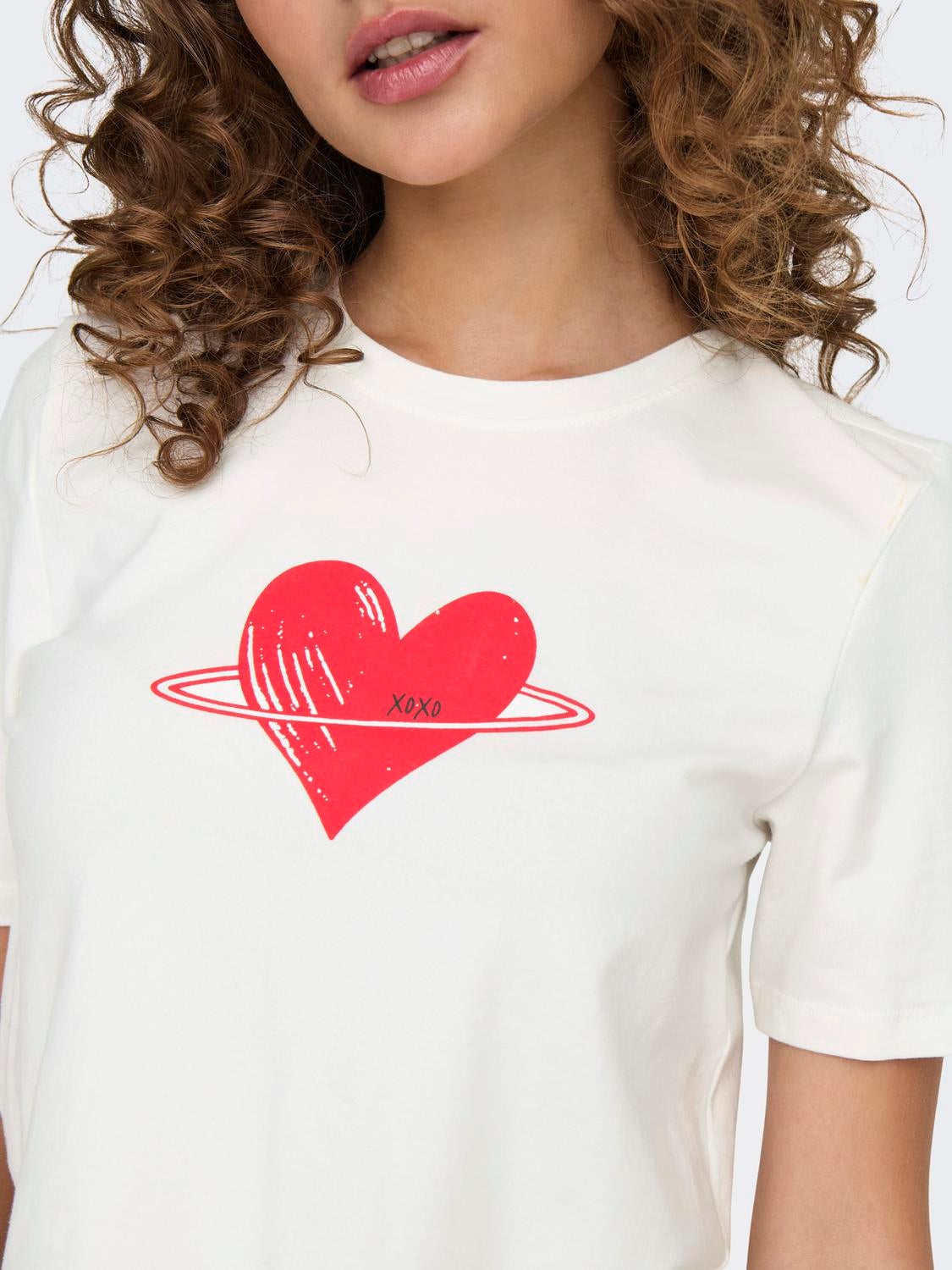ONLVALLIE T-shirt Cloud Dancer