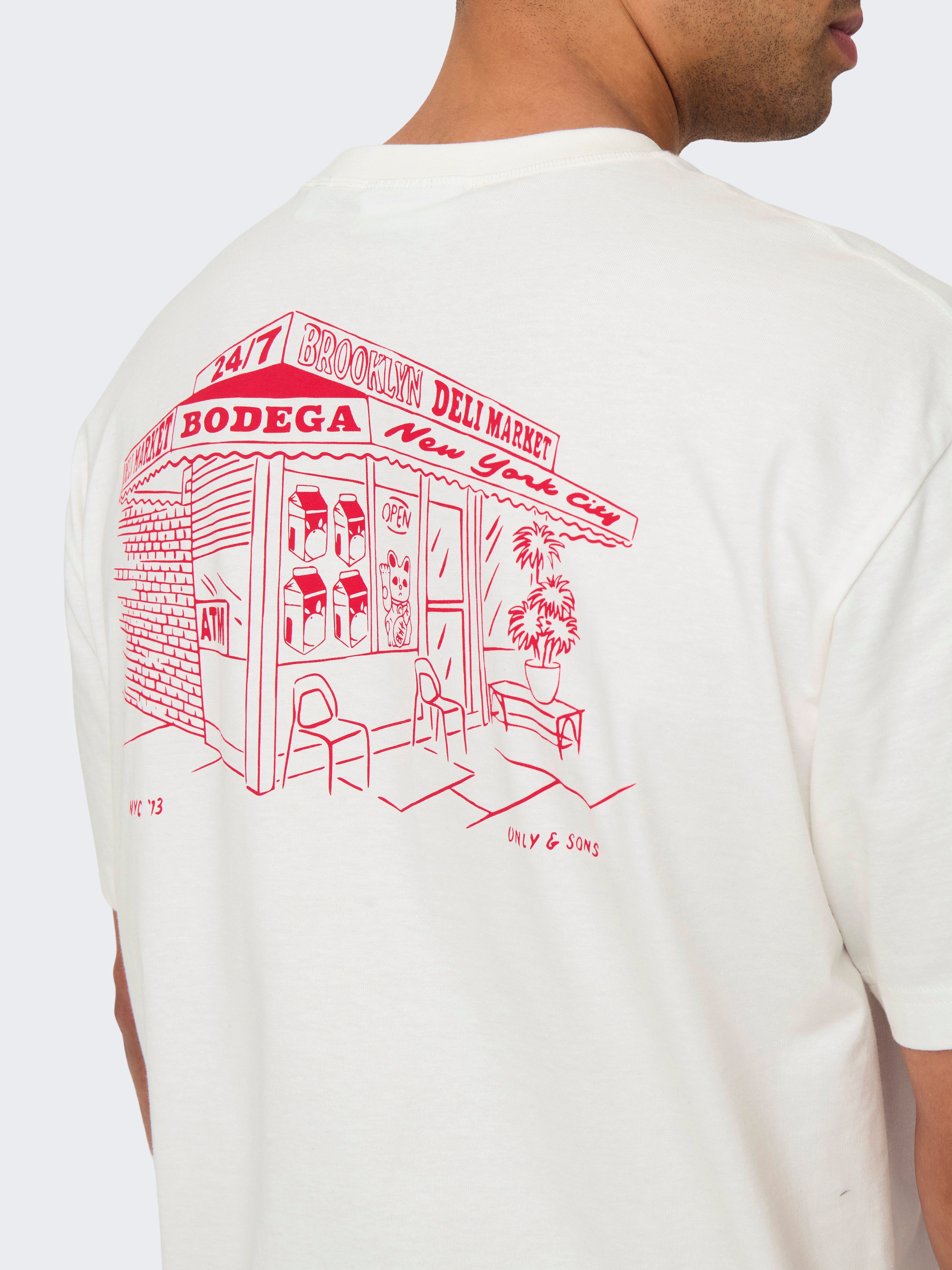 ONSARCHIE T-shirt Cloud Dancer