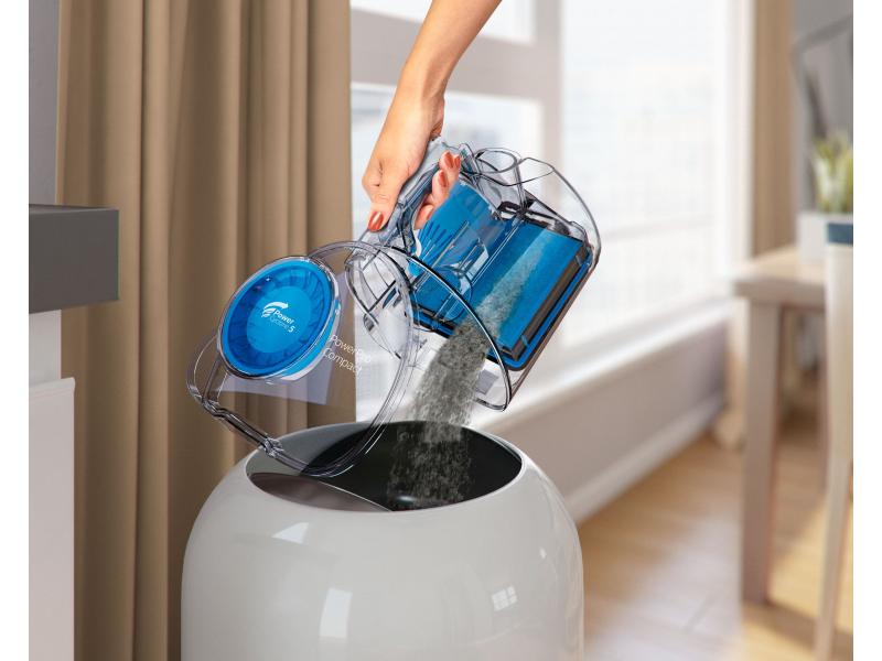 Philips Bodenstaubsauger PowerPro Compact Rot Beutelloser Staubsauger