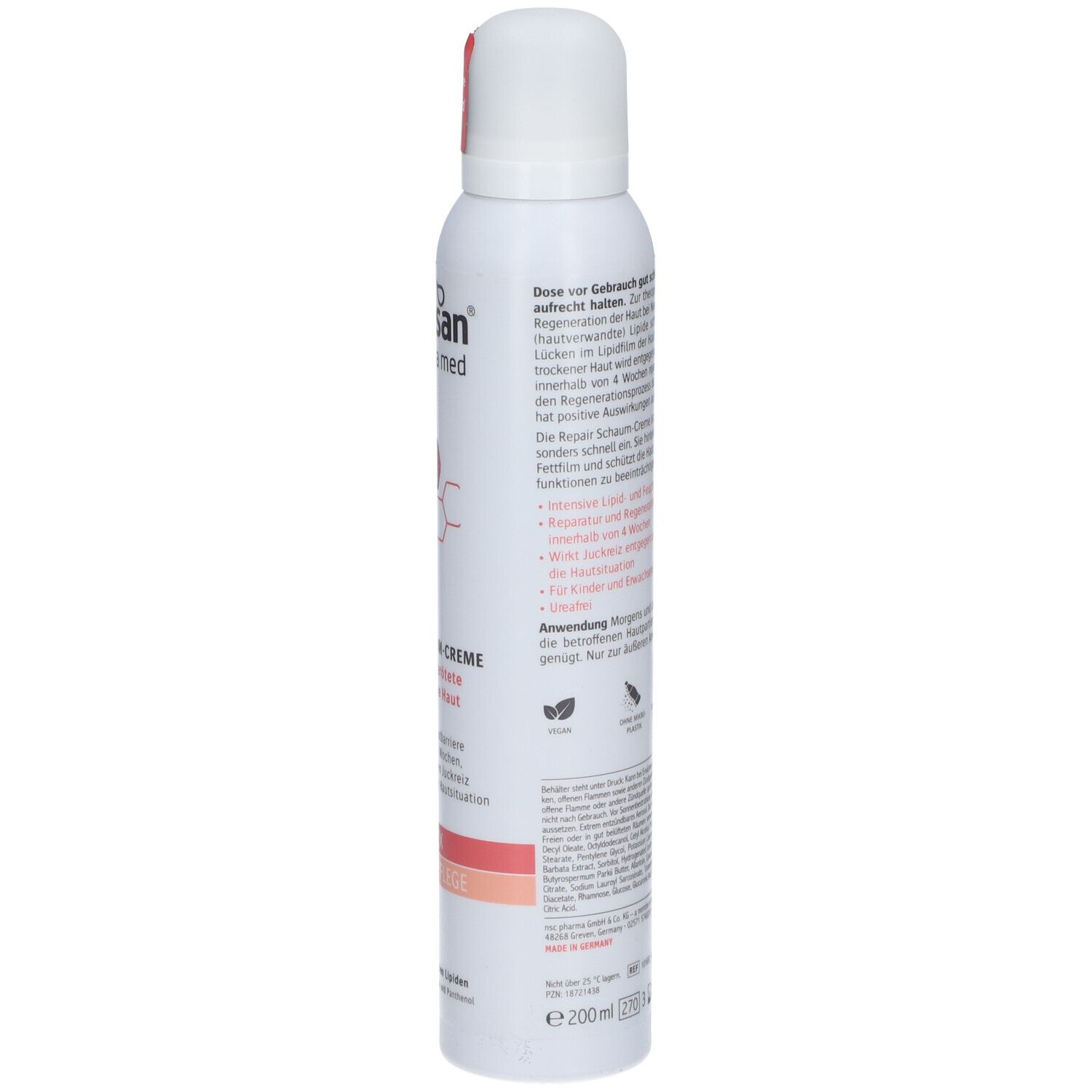 Allpresan Derma med ATOPIX INTENSIVPFLEGE Repair Schaum-Creme