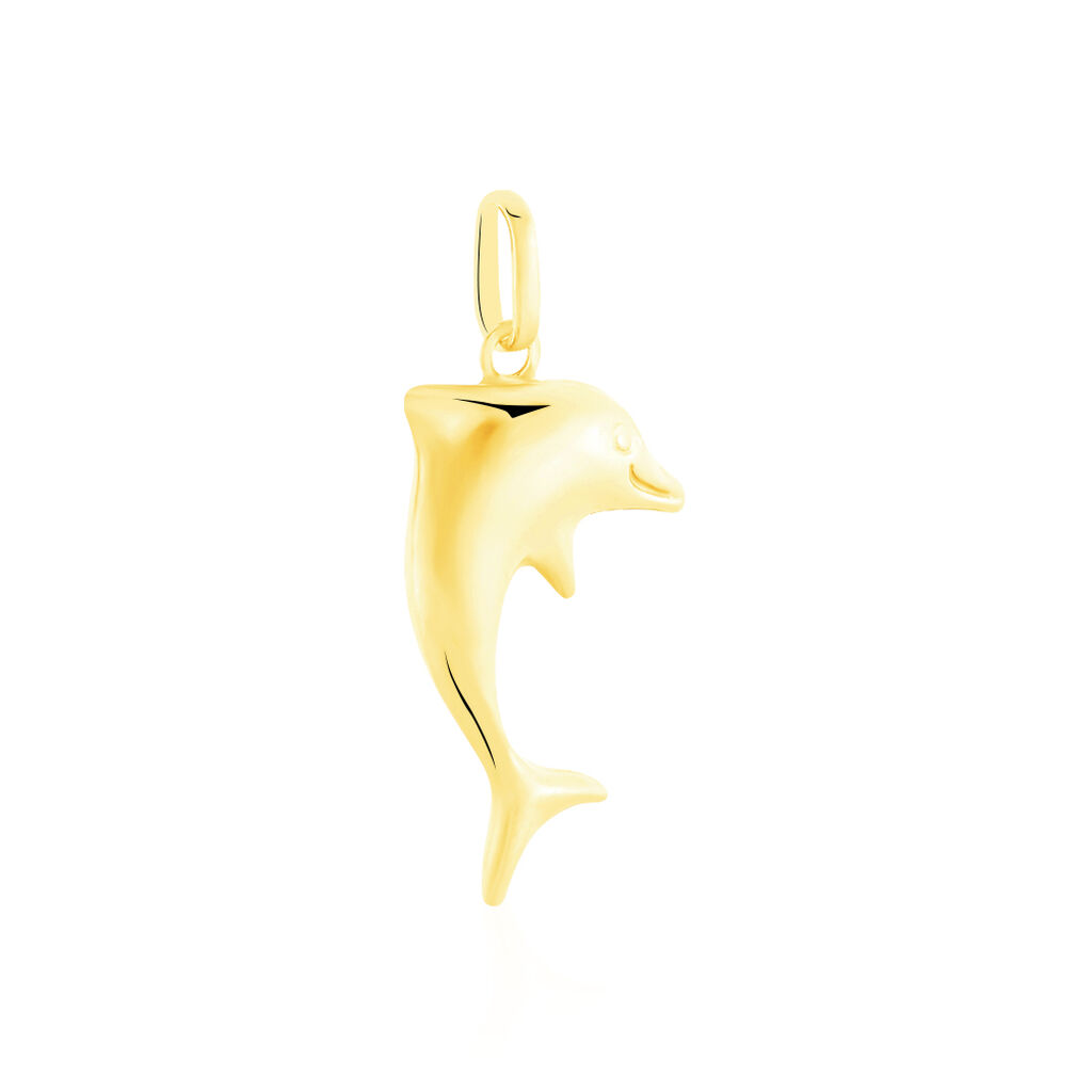 Pendentif Haizia Dauphin Or Jaune