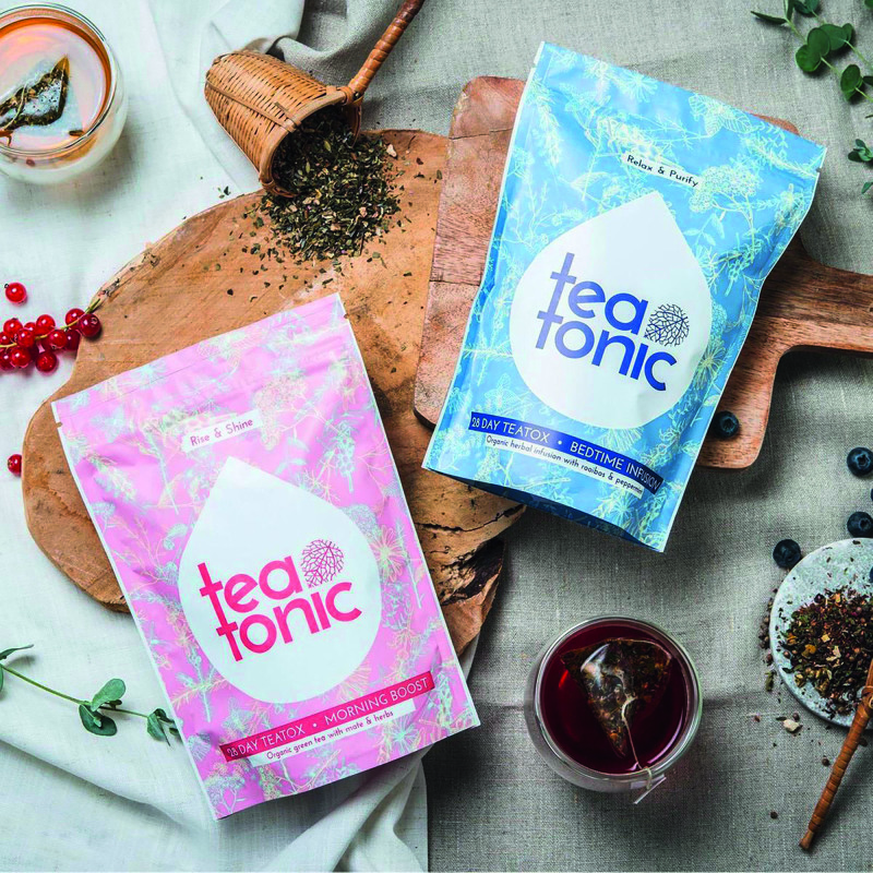 Infusion Teatonic Morning Boost Covarmed – Boîte de 28 sachets