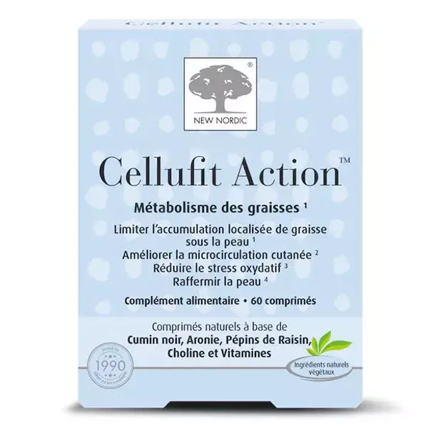 New Nordic Skin Care Cellufit Action 60 comprimés