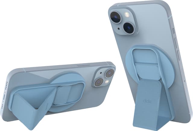 CLCKR MagSafe greb til mobiltelefon (lyseblå)
