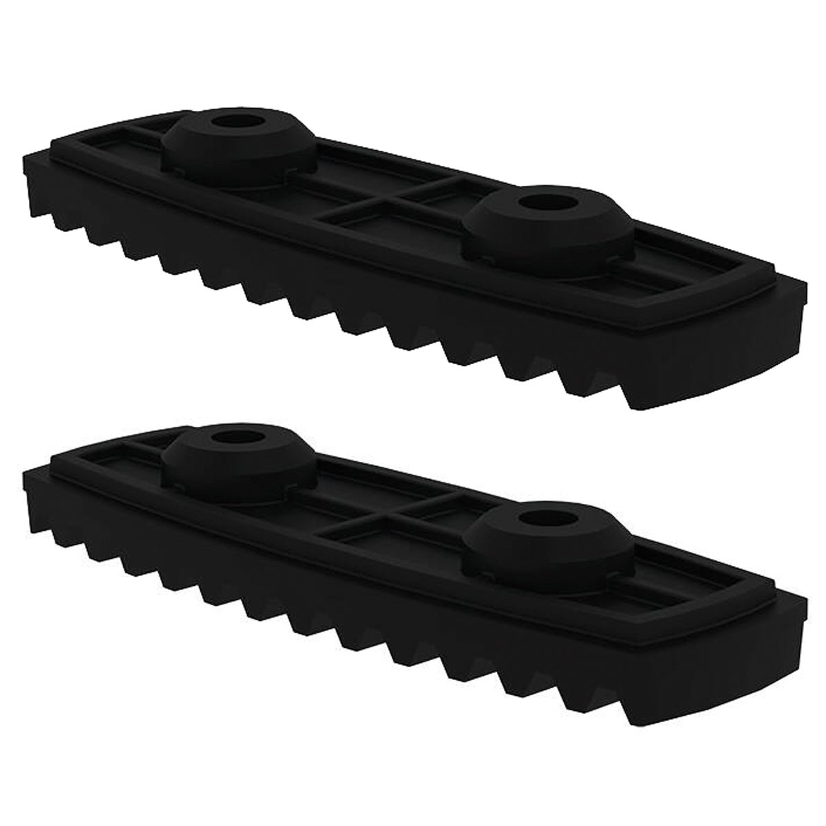 MUNK nivello 2019 elektrisch geleidende grondplaat, 58/73mm stijl, 2 stuks