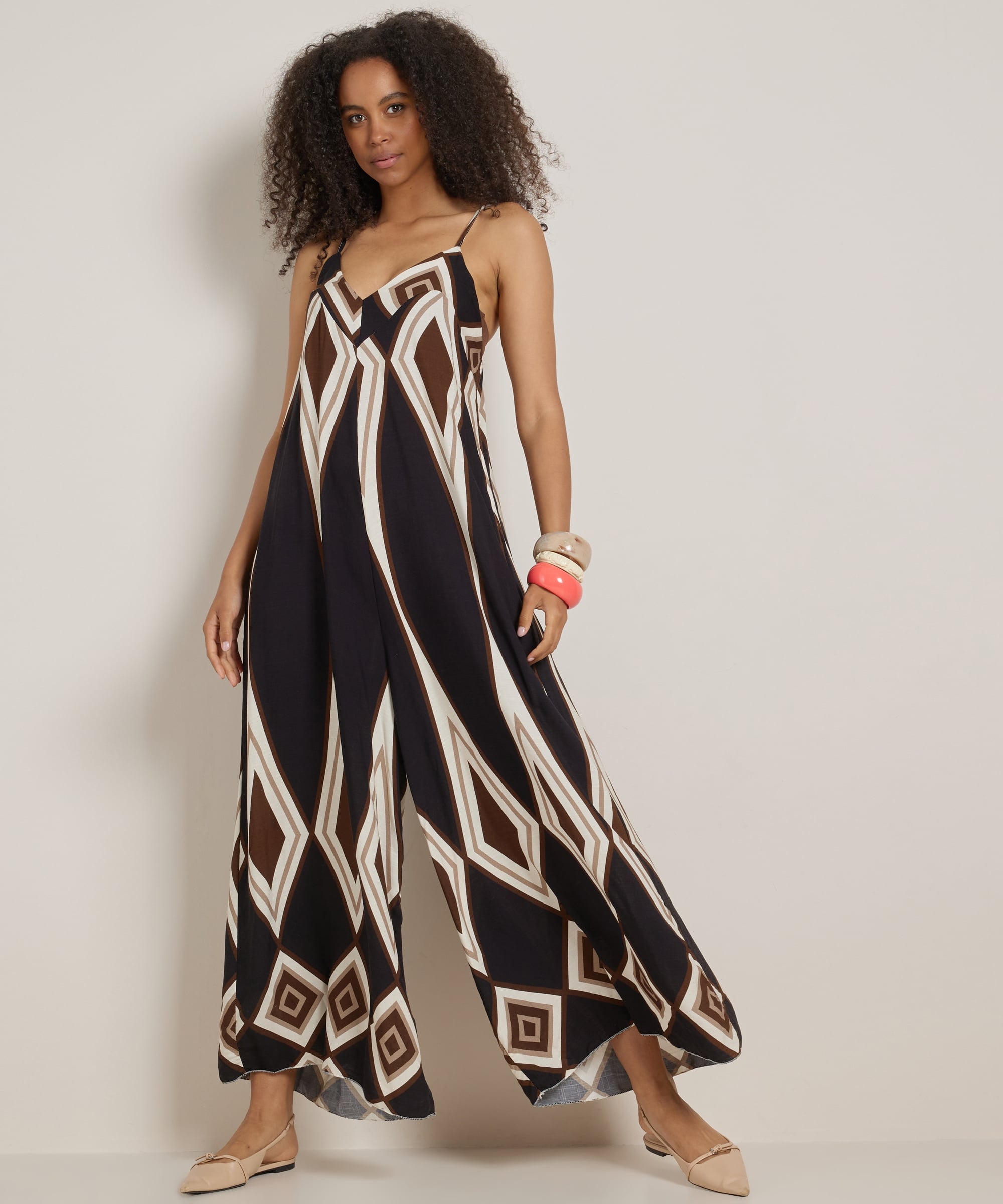 jumpsuit met print