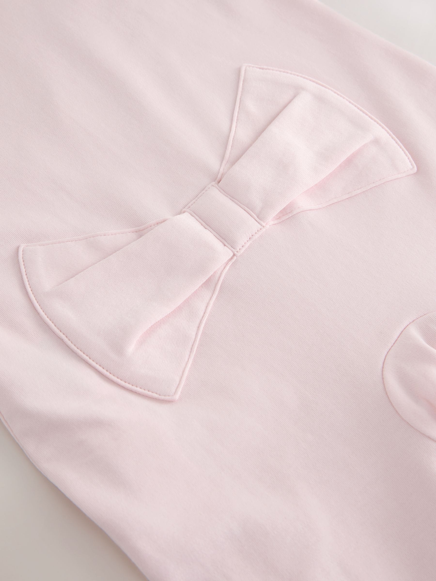 Baker by Ted Baker 2 Piece Pink Varsity Print Sleepsuit & Hat Set